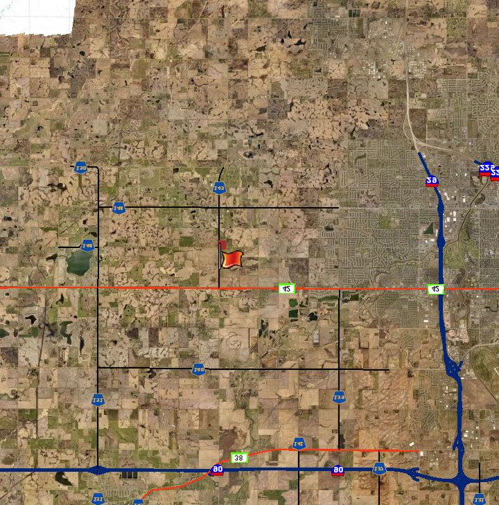 Wollman Acreage West of Sioux Falls Sioux Falls January 14, 2018 Major Roads Federal 1:144,448 0 1 2 4 mi 0 1.25 2.5 5 km State County Sources: Esri, HERE, DeLorme, Intermap, increment P Corp.