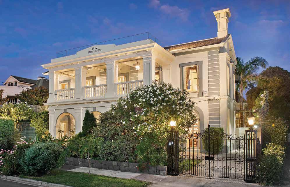Listed on the University of Melbourne s database of Melbourne Mansions, the property once sat on 5 acres of grounds in 1851 and