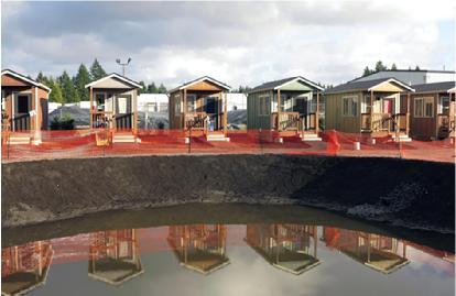 Tiny Houses If building code allows them, towns generally require foundation and utility