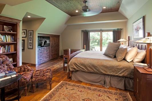 AFTER PHOTO: #7 The master bedroom is a quiet escape from