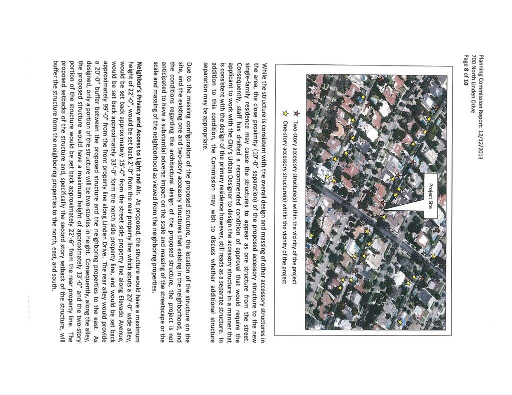 Planning Commission Report: 12/12/2013 700 North Linden Drive Page 8 of 10 <L~ ~~:4fr~ ~ &.7 4.~c ~ I 