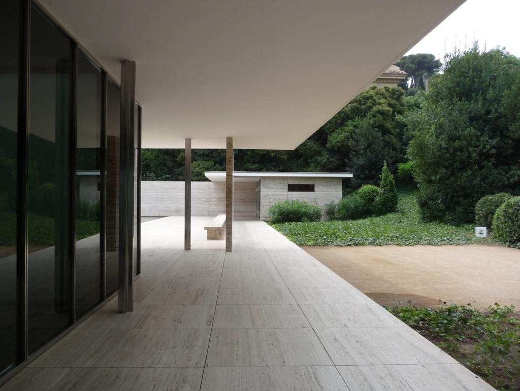 Barcelona Pavilion by Mies