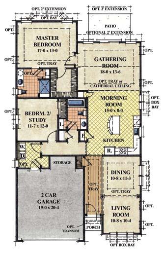 Westcott Main Floor - 1,696 sq.ft.