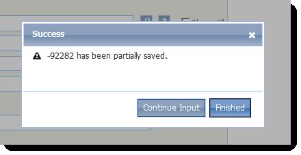 8. When you select save paragon will notify you of any errors Errors MUST BE corrected to