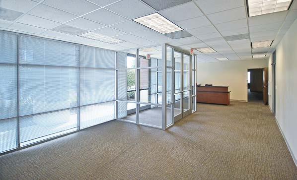 entrances for ease of access Full-height glass windows on all four sides High-end interior