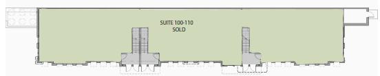 SUITE 210 SHELL 1,725 SF $431,250 ($250.