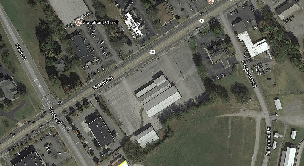 INTERSTATE PROPERTY OVERVIEW The subject property is comprised of two (2) parcels, totaling ± 4.01 acres or ± 174,675 square feet at the following address: 517 West Main Street, Gallatin, TN 37066.