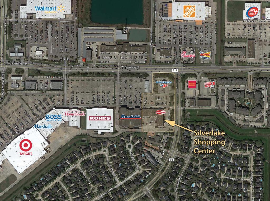 Silverlake Shopping Center, Pearland, Texas WULFE & CO.
