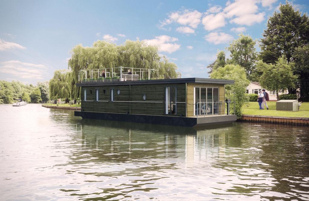2 Bed Ensuite 42 x 15 4 *Computer generated image of the houseboat is