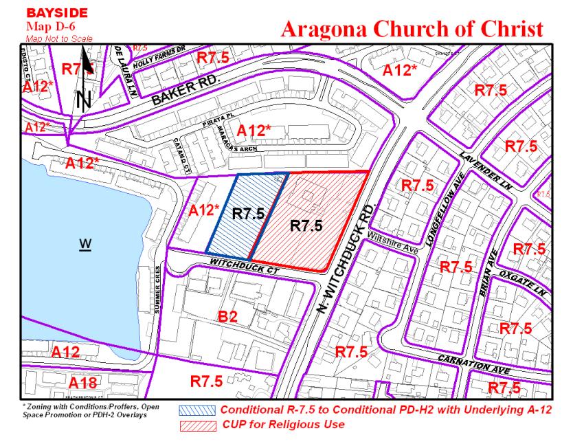2 August 10, 2011 Public Hearing APPLICANT / PROPERTY OWNER: ARAGONA CHURCH OF CHRIST STAFF PLANNER: Leslie Bonilla REQUEST: Conditional Change of Zoning (R-7.