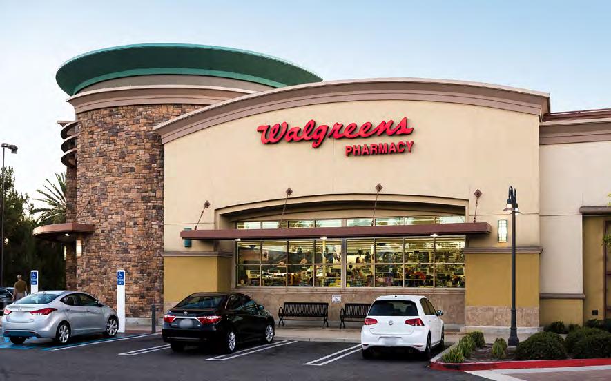 INVESTMENT OVERVIEW Marcus & Millichap is pleased to present this rare Walgreens with rent increases over the base term in Aliso Viejo, California; which is eight miles east of Laguna Beach.