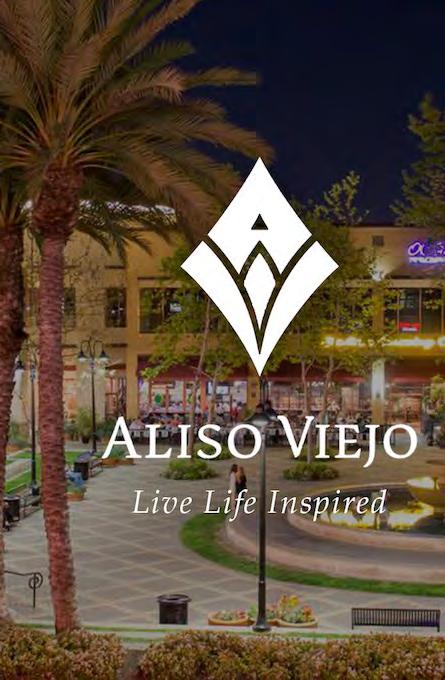 8 ABOUT ALISO VIEJO Located in the heart of Southern California, Orange County s land area covers 790 square miles, bordering the counties of Los Angeles, San Diego, Riverside and San Bernardino.