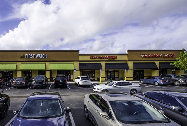 in the highly desirable community of Pembroke Pines, Broward County, Florida. The property is currently 99.2% occupied and features a diverse mix of retail, restaurant and service uses.