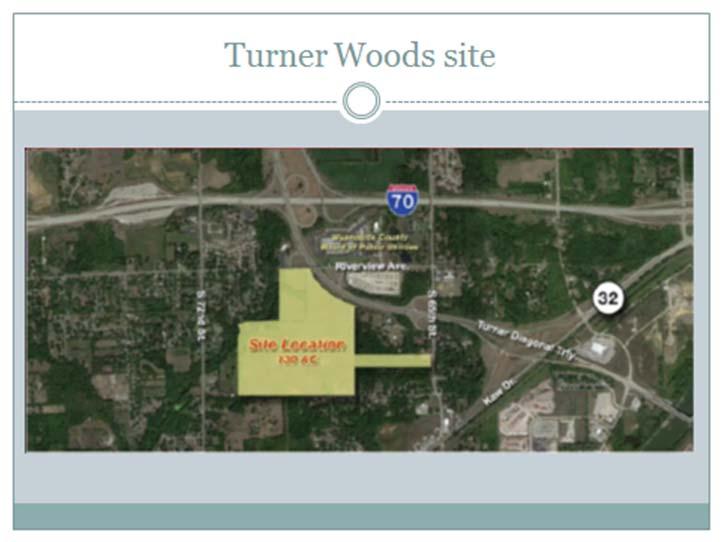 7 At the very bottom of the page is the Turner Woods site that s 130 acres.