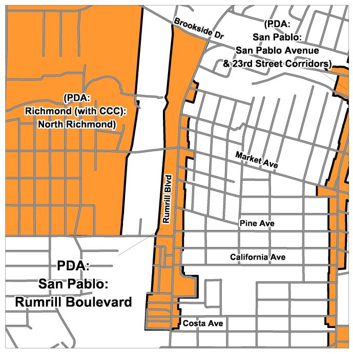 D-60 Contra Costa PDA Investment and Growth Strategy Update San Pablo Rumrill Boulevard Empl.