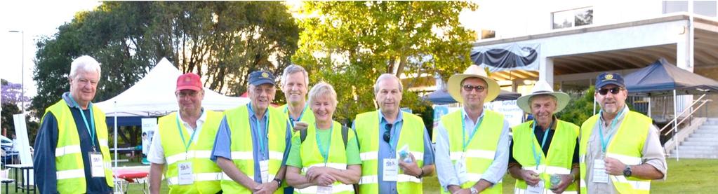 The San Fun Run - Some of the team who assisted in making