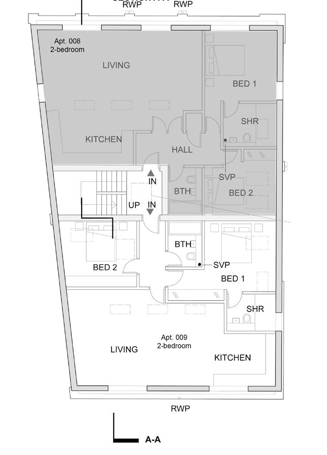flat 7-2 bedroom flat 8-2 bedroom Apt. 006 bedroom 002 dressing room dining area Apt. 007 Flat 7 Living Room/Dining 6.7 5 33.50 Kitchen 3.4 2.6 8.84 Bedroom 1 3.9 2.7 10.53 En Suite 2.