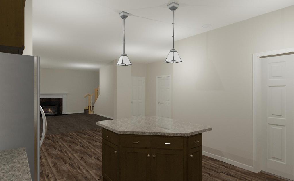 3D rendering of the Danbury Two Story