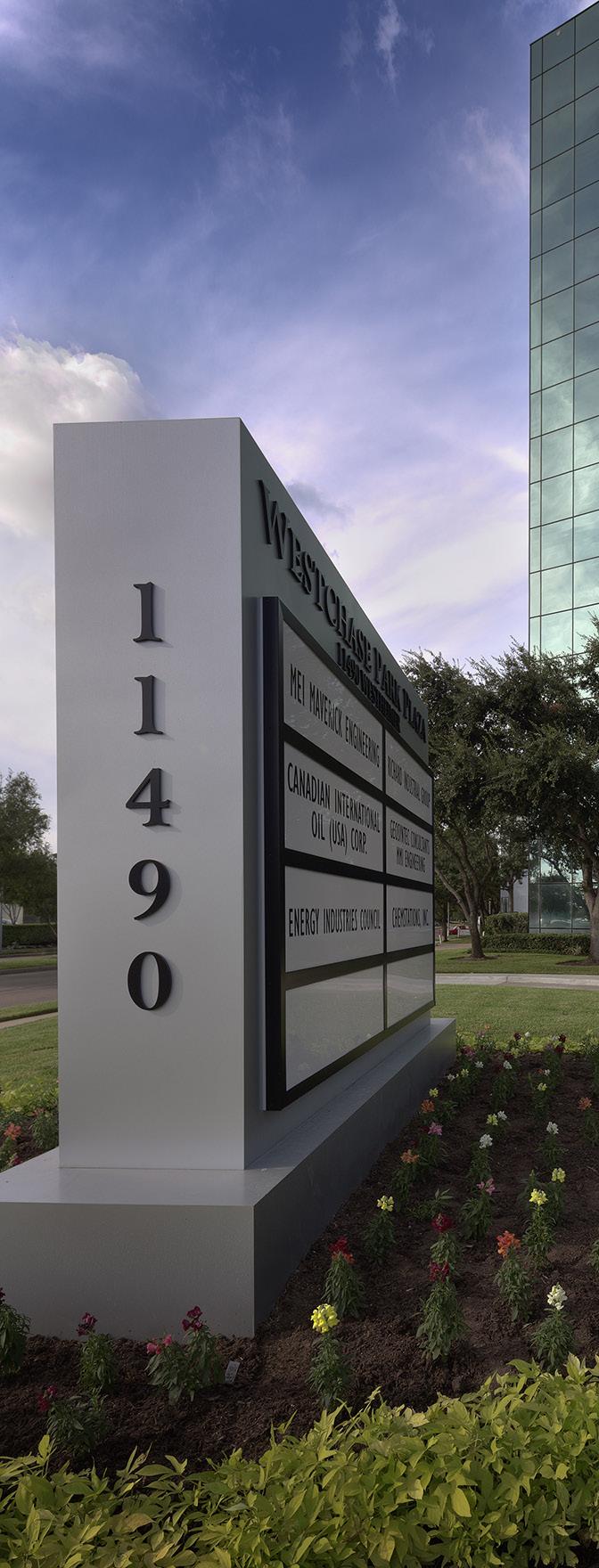 Westchase Park Plaza, or 11490 Westheimer, is a 231,000 square foot Class A office building located in the heart of Houston s rapidly expanding Westchase