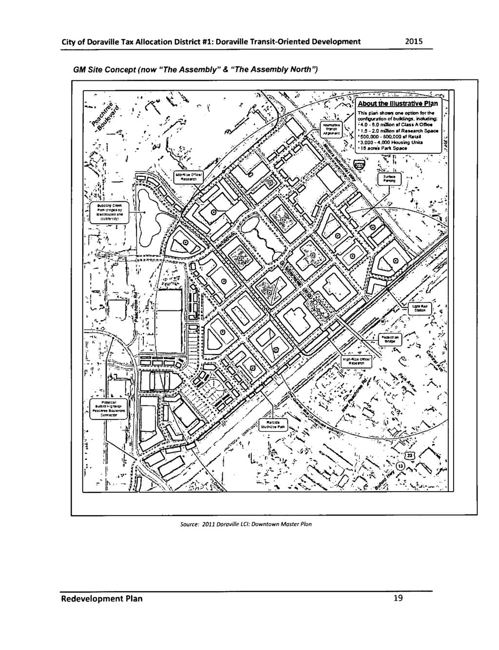 City of Doraville Tax Allocation District# 1: Doraville Transit- Oriented Development 2015 G&Y Site Concept( now" The