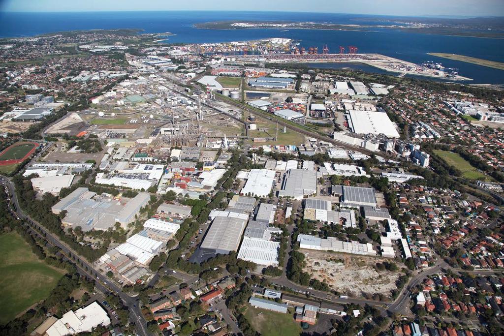 VIEW FROM ABOVE 3 Port Botany Sydney Airport Foreshore Road Botany Grove Business Park Anderson