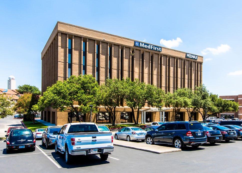 MEDICAL OFFICE SPACE FOR LEASE LEGACY OAKS TOWER - 5430 FREDERICKSBURG RD SAN ANTONIO, TX TOWER AVAILABILITY 3,199-16,694 RSF The information provided herein was obtained from sources believed