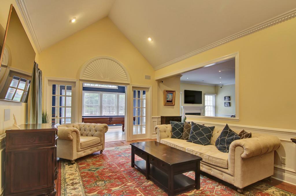 Living Room 19 X 13: The living room boasts cathedral ceiling, an open yet defined floor plan, and a terrific flow that