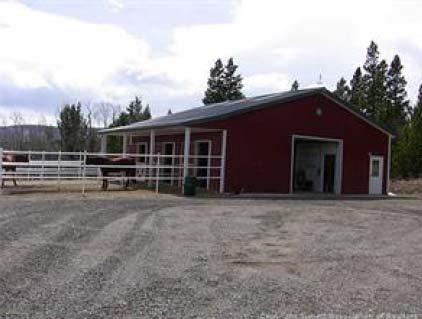 This barn was not disclosed or analyzed. The MLS listing sheet stated that the Property includes a large Morton Horse Barn; 3 stalls, hay storage, concrete floor and tack room.