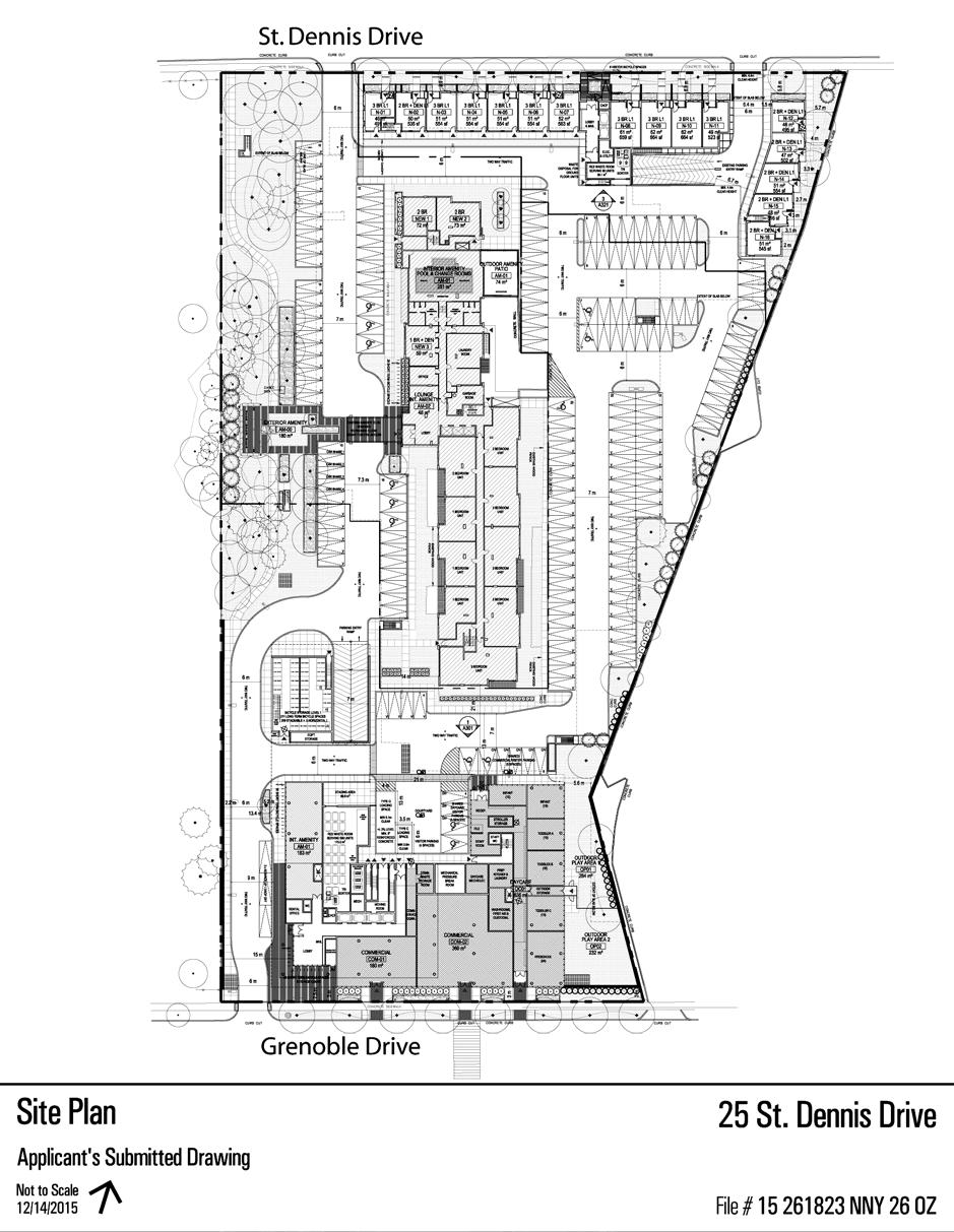 Attachment 1B: Proposed Site Plan Staff report for
