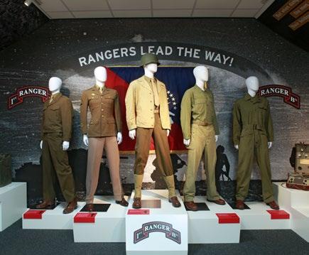 The unique facility first opened in 1994 following a 50th anniversary event when visiting US Rangers veterans generously