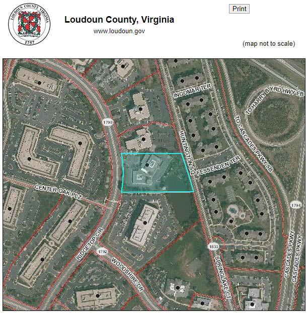 Site Vicinity Map ZRTD 2017-0011 Loudoun
