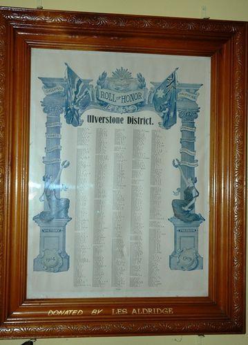 Leven Roll of Honour (Photo from Monument Au