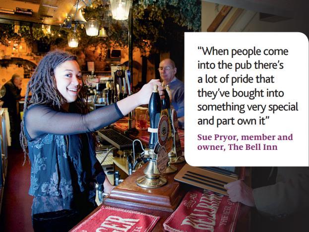 The Bell Inn Type: Community co-op Industry: Pub and music venue Members: