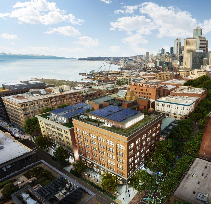 A DESTINATION The first development of its kind in the U.S., Railspur is a new and exciting social hub in Seattle s Pioneer Square neighborhood.