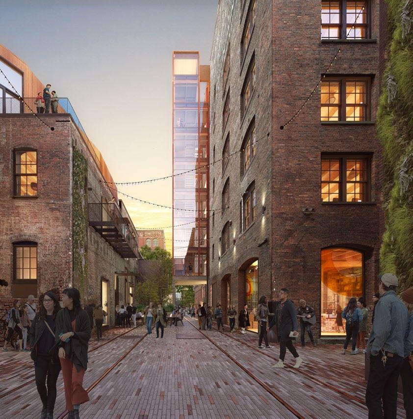 HIGH-ENERGY CROSSROADS One of the project s signature features will be its active alleyways former utilitarian spaces transformed into bustling retail & dining hubs you won t be able to find anywhere