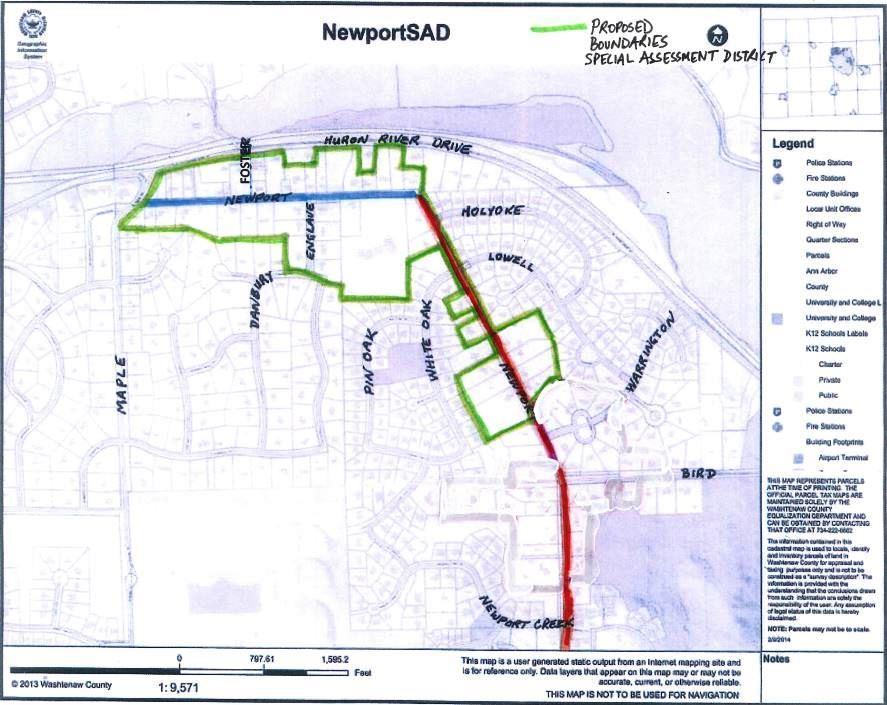 MAP OF PROPOSED