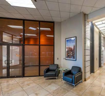 medical doctors/dentist with waiting areas/ exam rooms and a GSA tenant with highly secured space.