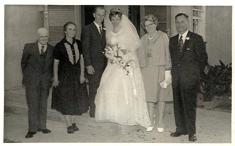 Wedding of Herbert and Imi Lobert 12 March 1960 at the Boronia Hall