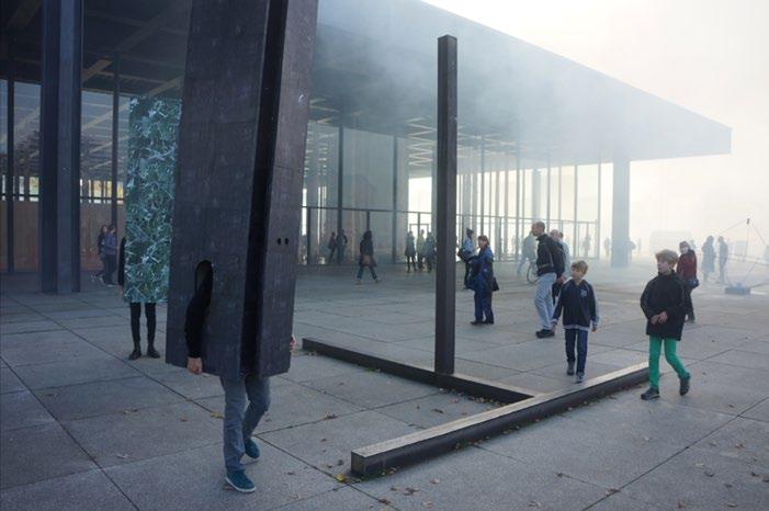 Festival of Future Nows 1st Edition Neue Nationalgalerie, Berlin 30 October 2 November 2014 Mies van der Rohe was the master of using the fewest possible elements to define a space.