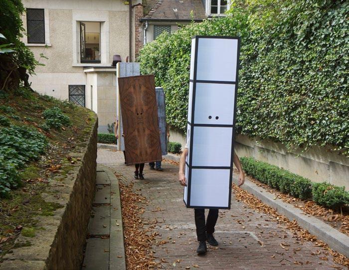 Fonctions et Fictions Performance Villa Empain, Boghossian Foundation, Brussels 17 September 2016 Urbano s Fonctions et Fictions animated the Villa Empain, shifting perspectives on the built