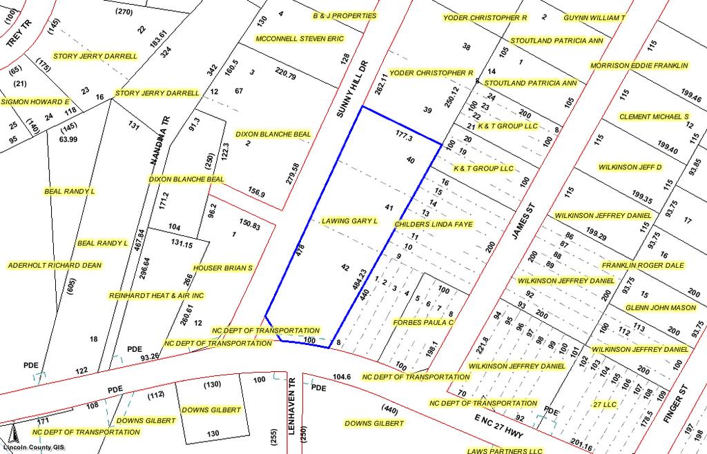 Map with Parcel Information http://207.4.172.206/website/lcproperty2/print.