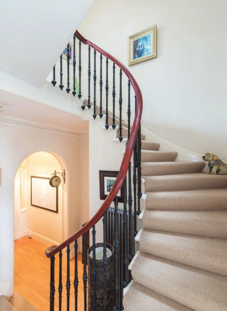 DESCRIPTION: 21 Hartington Place is an elegant terraced family home, which retains many fine period features throughout including a striking turned staircase, stunning original stripped pine