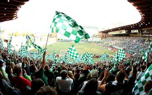 the Portland Timbers MLS soccer team, Portland Thorns FC of the National Women's Soccer