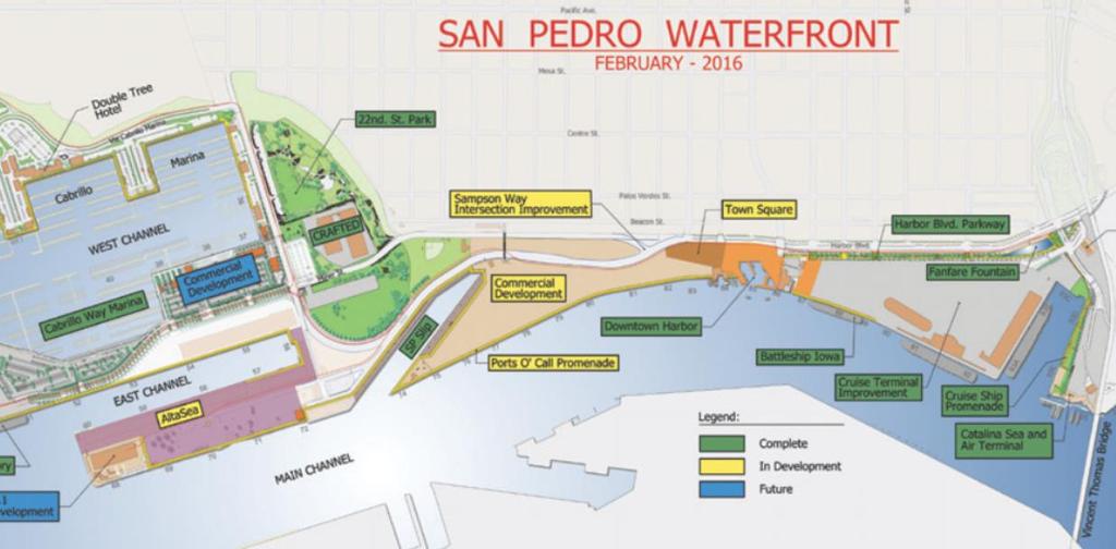 San Pedro Waterfront is Currently Under Major Transformation S 336 7th St (Subject)