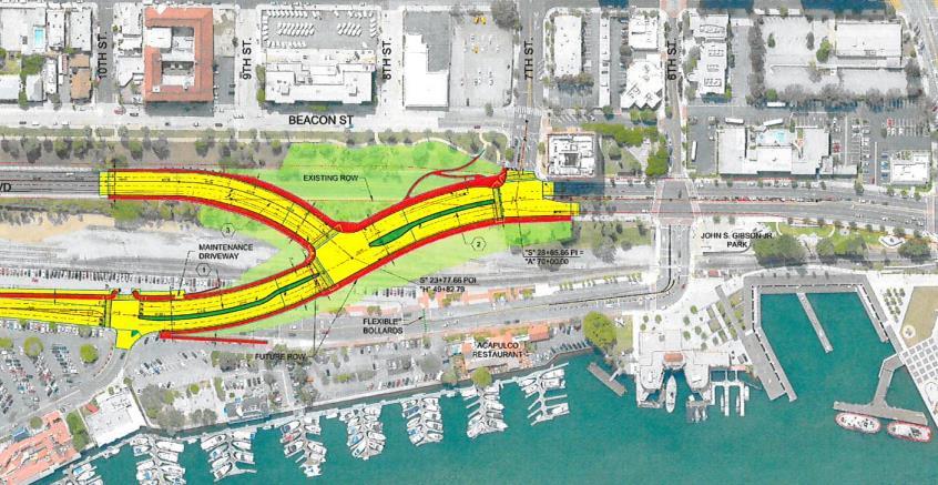 1 Re-Alignment of Samson Way, Connecting 7 th Street (2.5 blocks away) $4.9M project to be completed in 2018. Will improve traffic and increase importance of 7 th Street. http://developsanpedro.