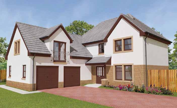 M A R E E 4/5 bedroom Double Integral Garage Lounge Dining Room Kitchen with Family Room Guest udio with En-suite Master Bedroom with En-suite and Dressing Room put your roots down with an Ogilvie