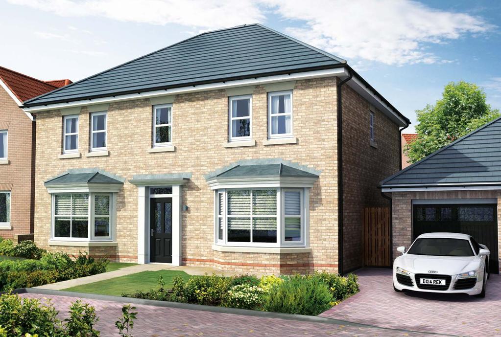 The Bamburgh 5 bedroom family home with two en-suites and double garage Approximately 1,838 sq ft Kitchen Dining Family Bedroom 2 En-suite 2 Utility.C.