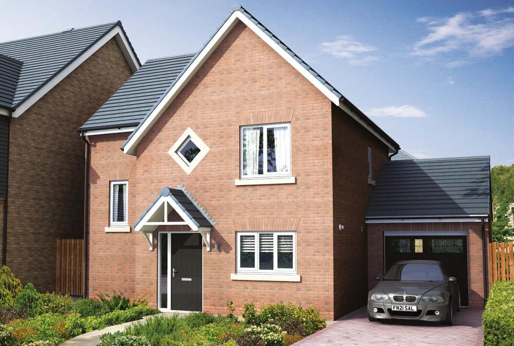 The Langley 3 bedroom family home with en-suite and garage Approximately 1,040 sq ft Family/Dining Bedroom 2 Bedroom 1 Living Room En-suite.C. Kitchen Landing b Living Room 3.4m x 4.