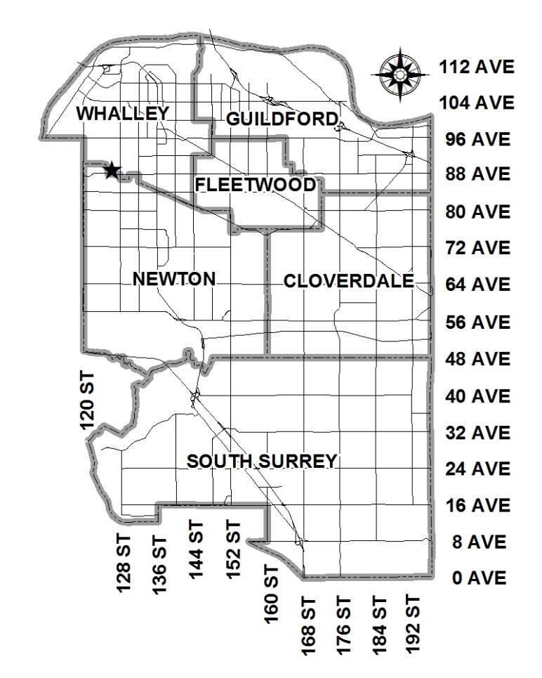 City of Surrey PLANNNG & DEVELOPMENT REPORT File: 7914-0133-00 Planning Report Date: June 23, 2014 PROPOSAL: Development Variance Permit in order to vary the minimum 400 metre separation