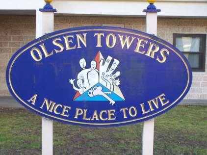 View of Olsen Towers